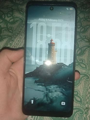 свет для видео: Redmi, Redmi Note 12, Б/у, 128 ГБ, цвет - Серебристый, 2 SIM — 3