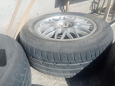 r17 4100: Колеса в сборе 215 / 60 / R 16, Лето, Б/у, Комплект, Легковые, Литые, отверстий - 5 — 4