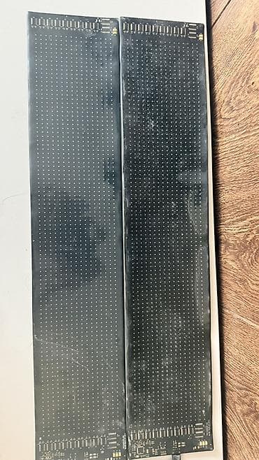 света лента: Светодиодные гибкие панели для бегающих строк/анимации (2 модуля в — 4