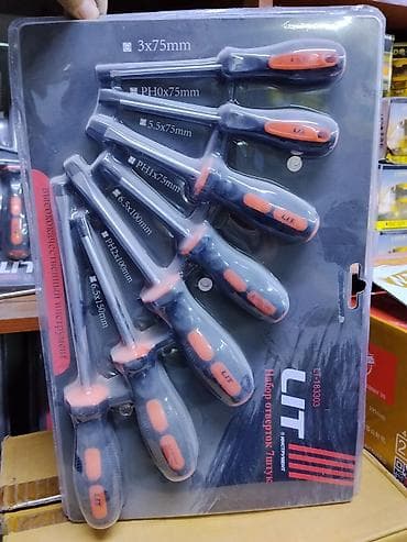 набор отвёрток: Набор отвёрток LIT CT-183303, 8 предметов. Состав и размеры: - — 1