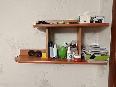 di store: Книжная полка, Б/у, ЛДСП, Подвесная, Самовывоз — 4