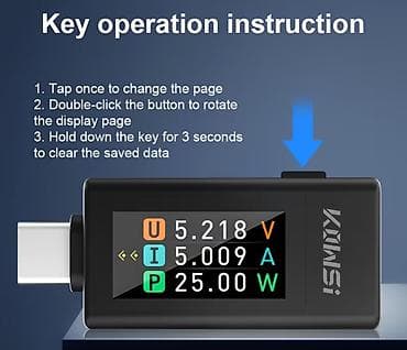 xbox one 4pda: Usb тестер для проверки зарядных устройств и кабелей type-c, KWS — 3