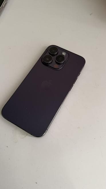 килем сатам: IPhone 14 Pro, Deep Purple, 77 % — 1