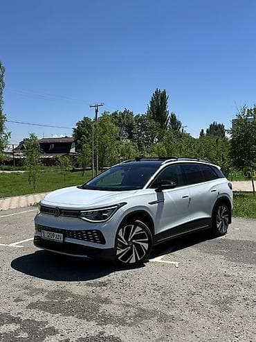 круг от прицепа: Volkswagen ID.6: 2022 г., Электромобиль, Кроссовер — 2