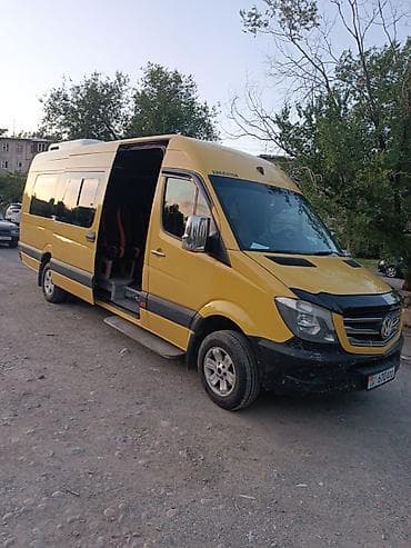 бусик в горы: Пассажирский микроавтобус (жёлтый, длинная база, высокий потолок) — — 1