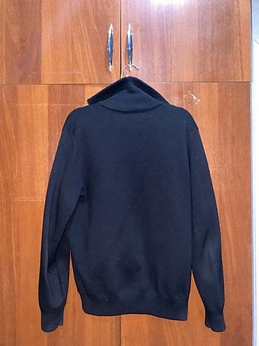 одежда толстовка: Мужская толстовка, L, Polo Ralph Lauren, Б/у, цвет - Черный, Самовывоз, Платная доставка — 2