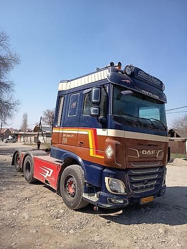 средний кузов 2 скат: Тягач, DAF, 2019 г., Тентованный — 5