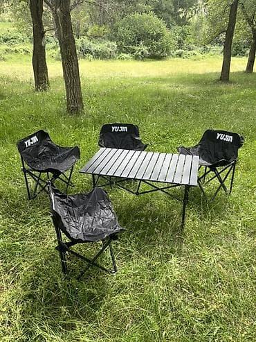 foldable table: Комплект походной мебели: складной стол + 4 кресла - Состав — 1