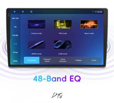 Магнитолы: Новый, 2-DIN, 9 ", Android (встроенная ОС), Apple Carplay, Android Auto, 6 ГБ ОЗУ, 128 Гб ПЗУ — 6
