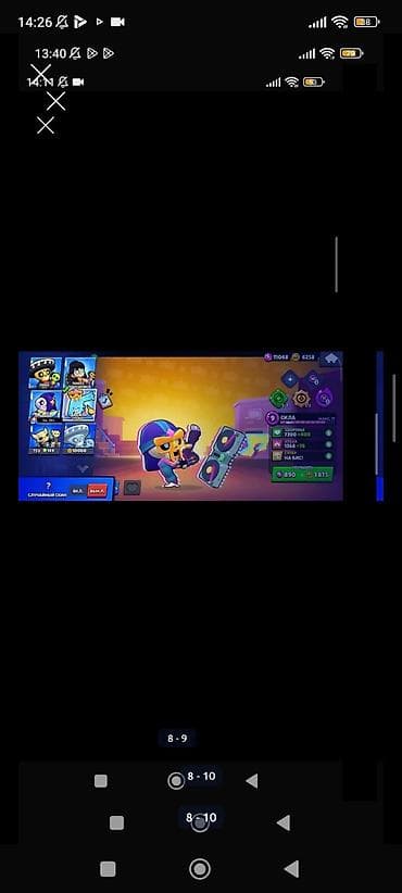 Видеоигры: Аккаунт Brawl stars. 529 гемов,22к биплингов. 59/69 бойцов имеют — 8