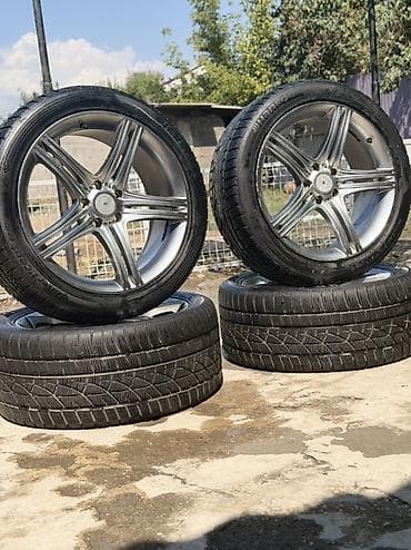 Колеса в сборе 245 / 45 / R 19, Зима, Б/у, Комплект, Легковые, Литые