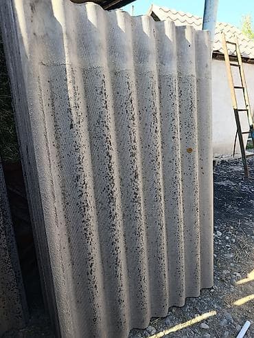 Шифер, Асбестоцементный, Крупноволновой, Б/у — 1