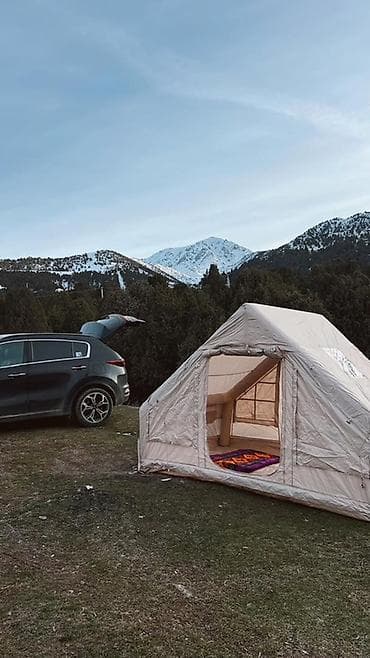 фонтан: Просторная надувная палатка для кемпинга

Сутки
День — 2