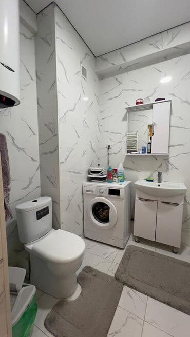 купить квартиру в строящемся доме в бишкеке: 2 комнаты, 50 м², Элитка, 4 этаж, Дизайнерский ремонт — 6