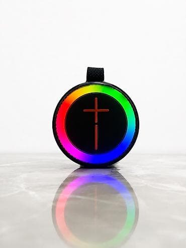 iohone 11: Портативная Bluetooth‑колонка с RGB‑подсветкой BOOMS400 - Компактный — 2