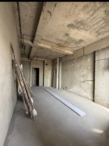 сдаю квартиру пишпеке: 2 комнаты, 53 м², Элитка, 9 этаж, ПСО (под самоотделку) — 6