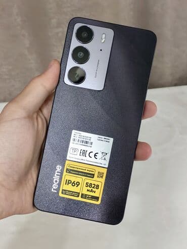 Realme C67, Новый, 256 ГБ, цвет - Черный, 2 SIM