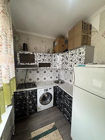 сдаю квартиру в районе джал: 1 комната, 34 м², 105 серия, 9 этаж, Косметический ремонт — 9