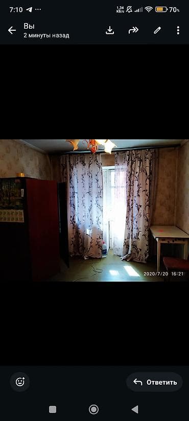 Квартиры: 1 комната, 23 м², Малосемейка, 3 этаж, Старый ремонт — 3