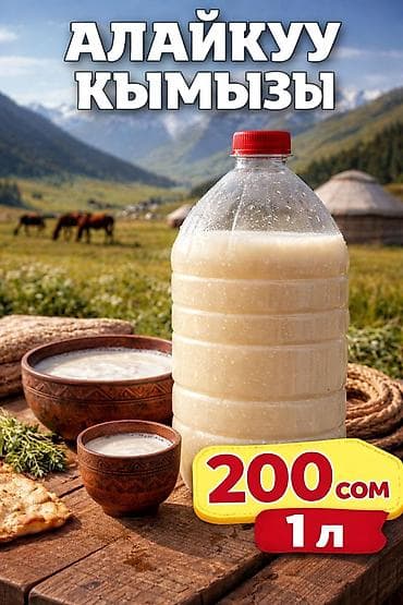 Алайкуу кымыз — натуральный ферментированный напиток из кобыльего