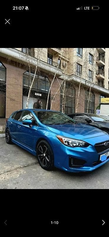 Subaru Impreza: 2017 г., Бензин, Хэтчбэк