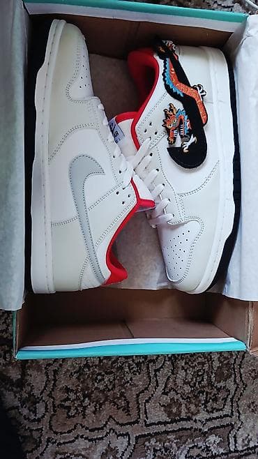 nike sb dunk: Мужские кроссовки, 41.5, Nike, Новый, цвет - Белый — 6