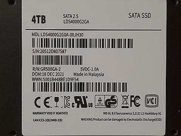 sata m2: Накопитель, Б/у, SSD, 4 ТБ, 2.5" — 7