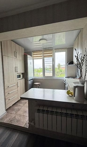 5мкр квартира: 2 комнаты, 43 м², 104 серия, 4 этаж, Евроремонт — 3