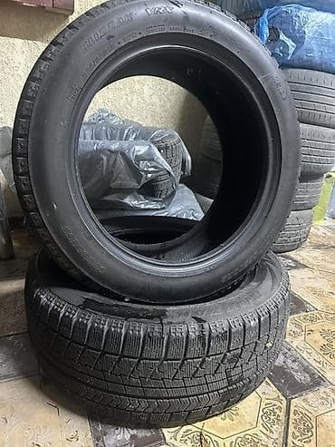 Шины: Шины 225 / 60 / R 18, Зимняя шипованная, Легковые, Bridgestone — 4