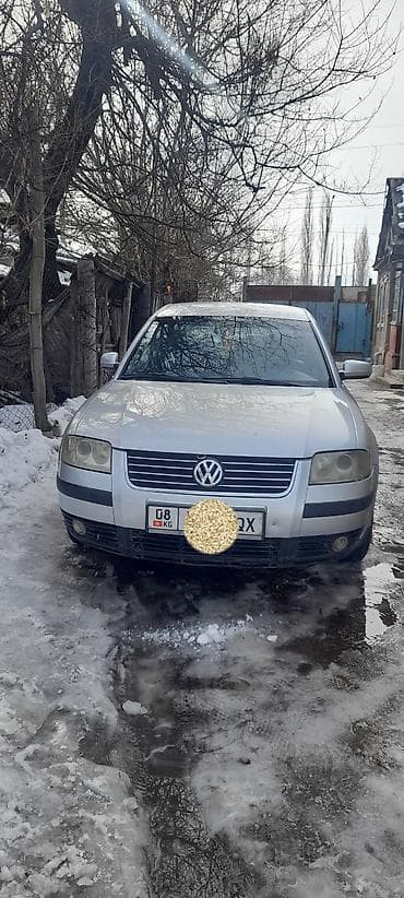 Унаа сатуу: Volkswagen Passat: 2002 г., 2 л, Кол менен иштөөчү, Бензин, Седан — 2