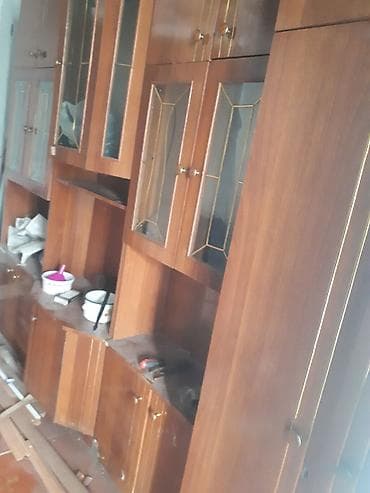 дизайн мебели: МЕБЕЛЬ СТЕНКА САТЫЛАТ Б/У 4000 СОМ Состав и планировка: - — 3