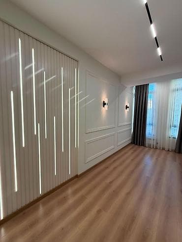 Квартиры: 3 комнаты, 92 м², Асанбай мкр Элитка, 13 этаж, Евроремонт — 9