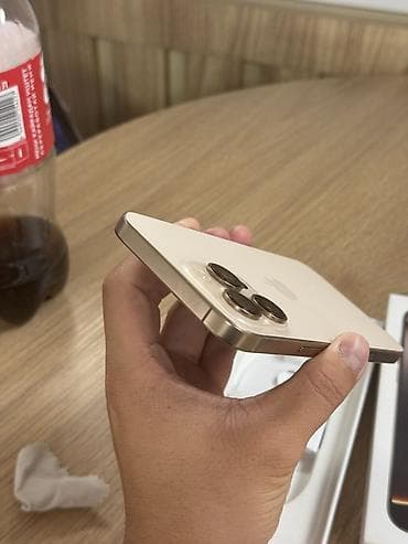 poco 1: IPhone 16 Pro Max, Б/у, 256 ГБ, Золотой, Коробка, 91 % — 8