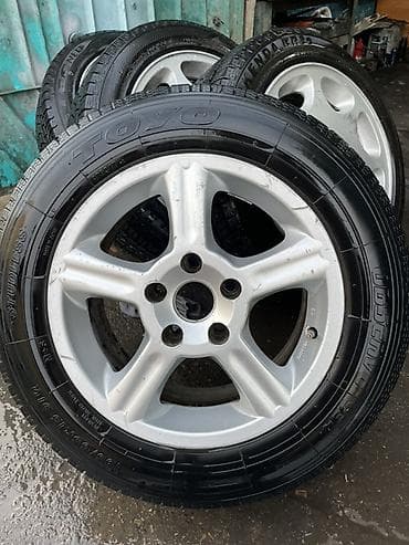 Дөңгөлөктөр монтажда R 15, Жай, Комплект, Жеңил унаалар, Куйма, тешиктери - 5 — 1