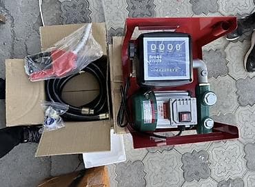 Инструменты для авто: Переносной комплект для перекачки топлива с механическим счётчиком — 1