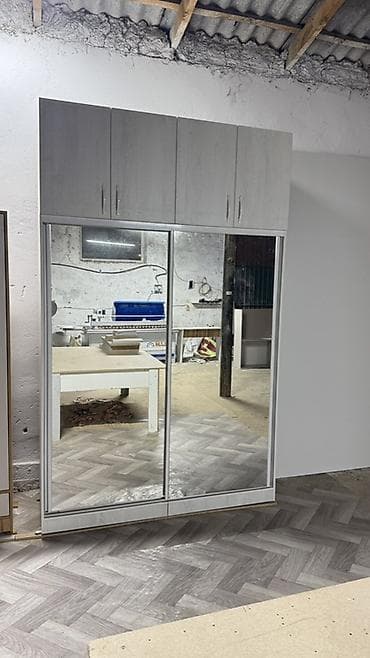 Шкаф купе, Новый, С зеркалом, ЛДСП