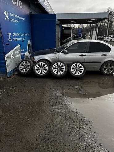 Шиналар жана дисктер: Дөңгөлөктөр монтажда 225 / 45 / R 18, Комплект, Жеңил унаалар, Куйма, тешиктери - 5 — 1