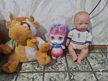 детская одежда оптом от производителя: Продаю детские игрушки в хорошем состоянии. мягкие игрушки по 200 сом — 2