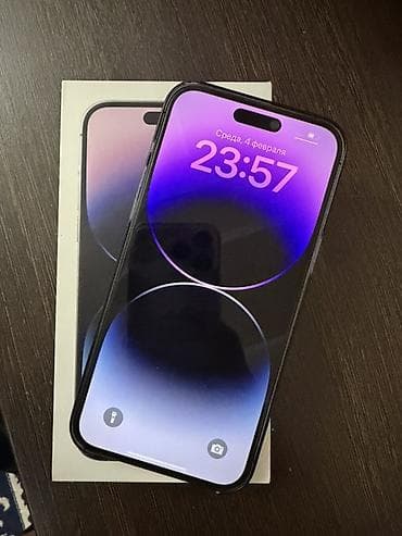 realme 13 pro plus: IPhone 14 Pro Max, Б/у, 256 ГБ, Deep Purple, Коробка, 78 % — 1