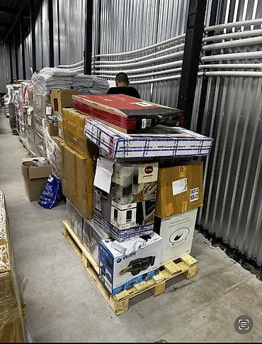 микс: Лоты «микс» на паллетах — цена за 1 паллет 53.000с Нерассортированные — 3