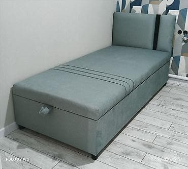 двух ярусные кроват: Односпальная кровать, Новый, С мягким изголовьем, длина - 2000 см — 1