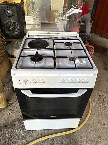 печка пилита: Beko, Комбинированная, Механическое, Напольная, Б/у, Полная оплата — 1