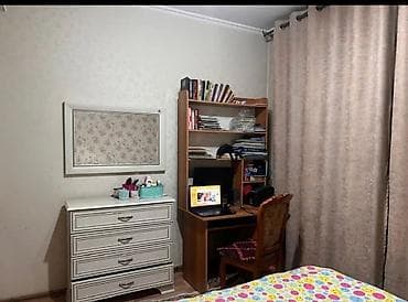 токмок гараж: 3 бөлмө, 69 м², 106-серия, 7 кабат, Эски ремонт — 2