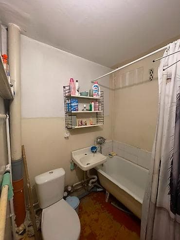 58: 3 комнаты, 58 м², 4 мкр 104 серия, 4 этаж, Косметический ремонт — 4