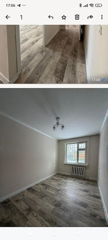 2 room: 2 комнаты, 50 м², 104 серия, 1 этаж, Евроремонт — 3