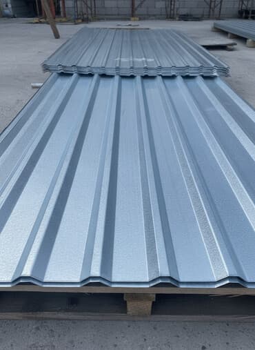 листы для крыши: Профнастил оцинкованный для кровли и ограждений. - Материал: сталь с — 1