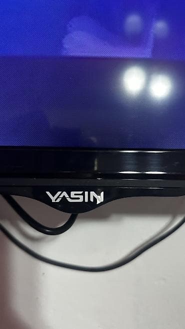Телевизоры: Телевизор YASIN, диагональ 110см=43дюйм. Плоская LED‑панель, тонкие — 2