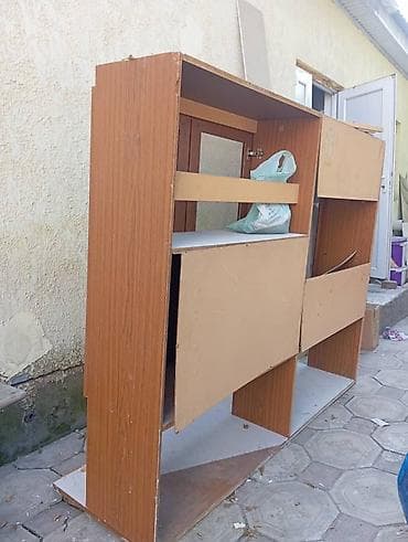 угло реска: Стенка-шкаф, Тип стенки-шкафа: Модульная, Для зала, Особенности: Для хранения посуды — 1