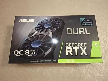 2k 4k: Видеокарта, Б/у, Asus, GeForce RTX, 8 ГБ, Для ПК — 4