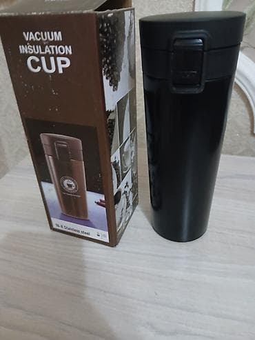 Термокружка Vacuum Insulation Cup, 18/8 нержавеющая сталь. - at lalafo.kg Термокружка Vacuum Insulation Cup, 18/8 нержавеющая сталь. -